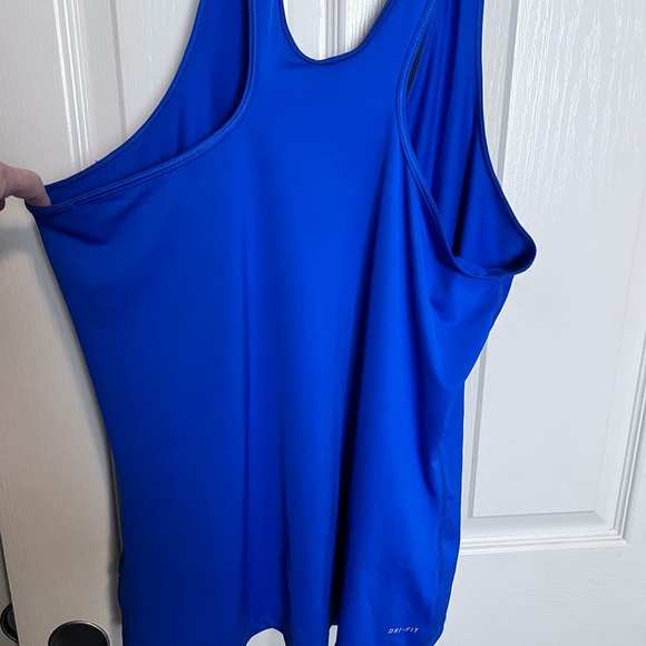 Nike Royal Blue Athletic Tank - Picture 3 of 7